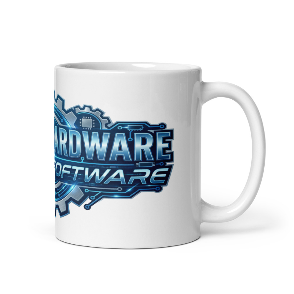 Vintage Hardware, Premium Software - mug