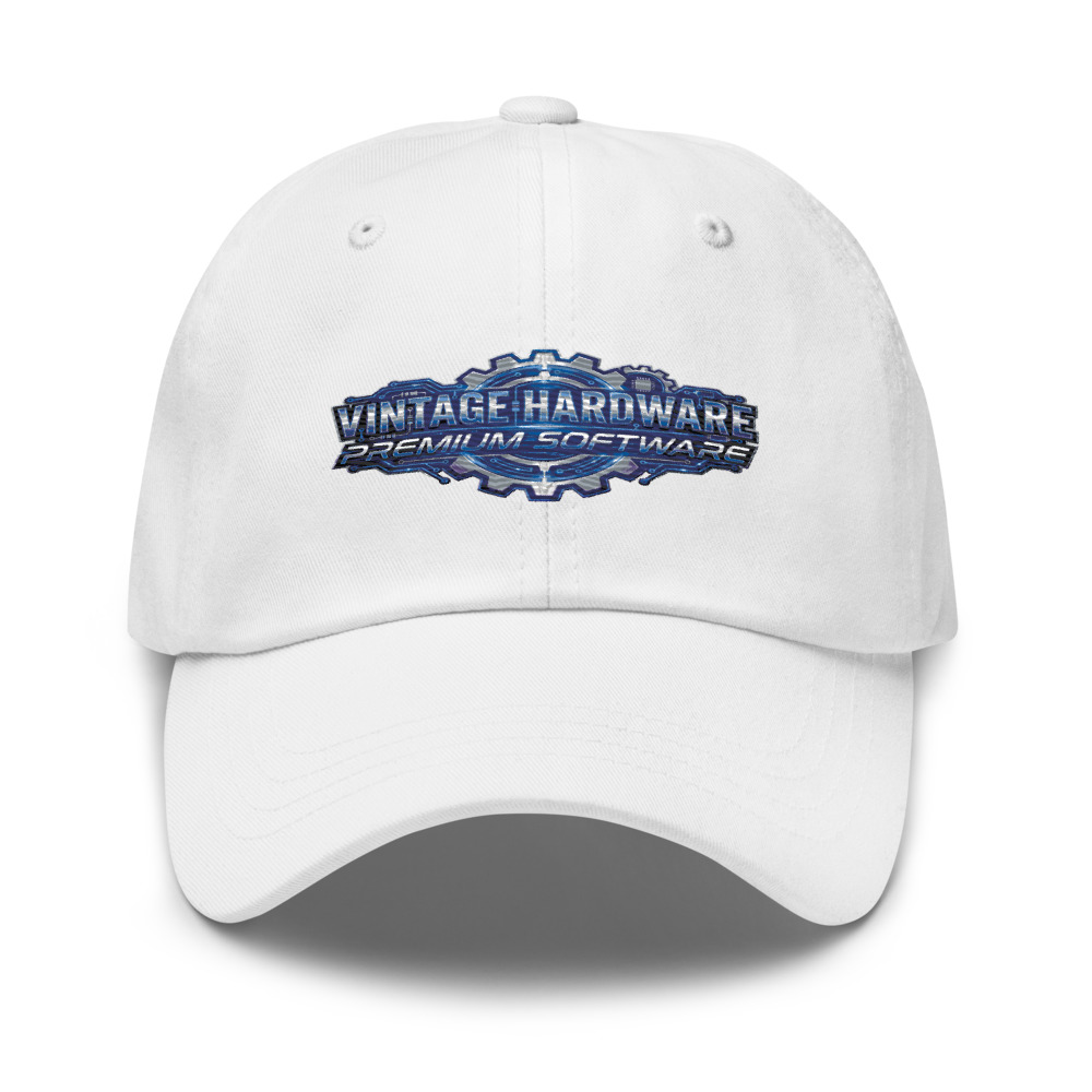 Vintage Hardware, Premium Software - hat