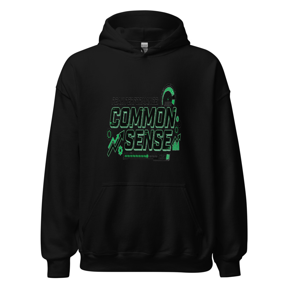 Peak Performance: Common Sense - hoodie