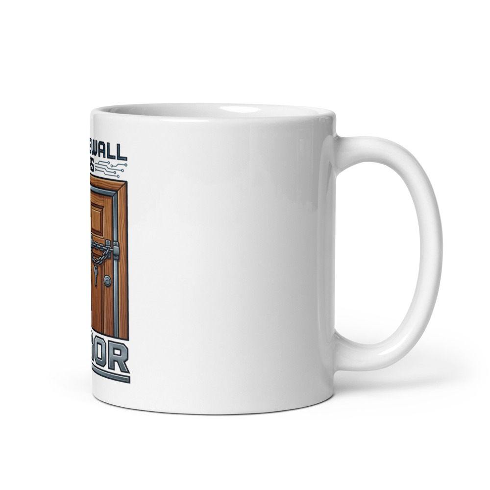 My Firewall Was A Door - mug