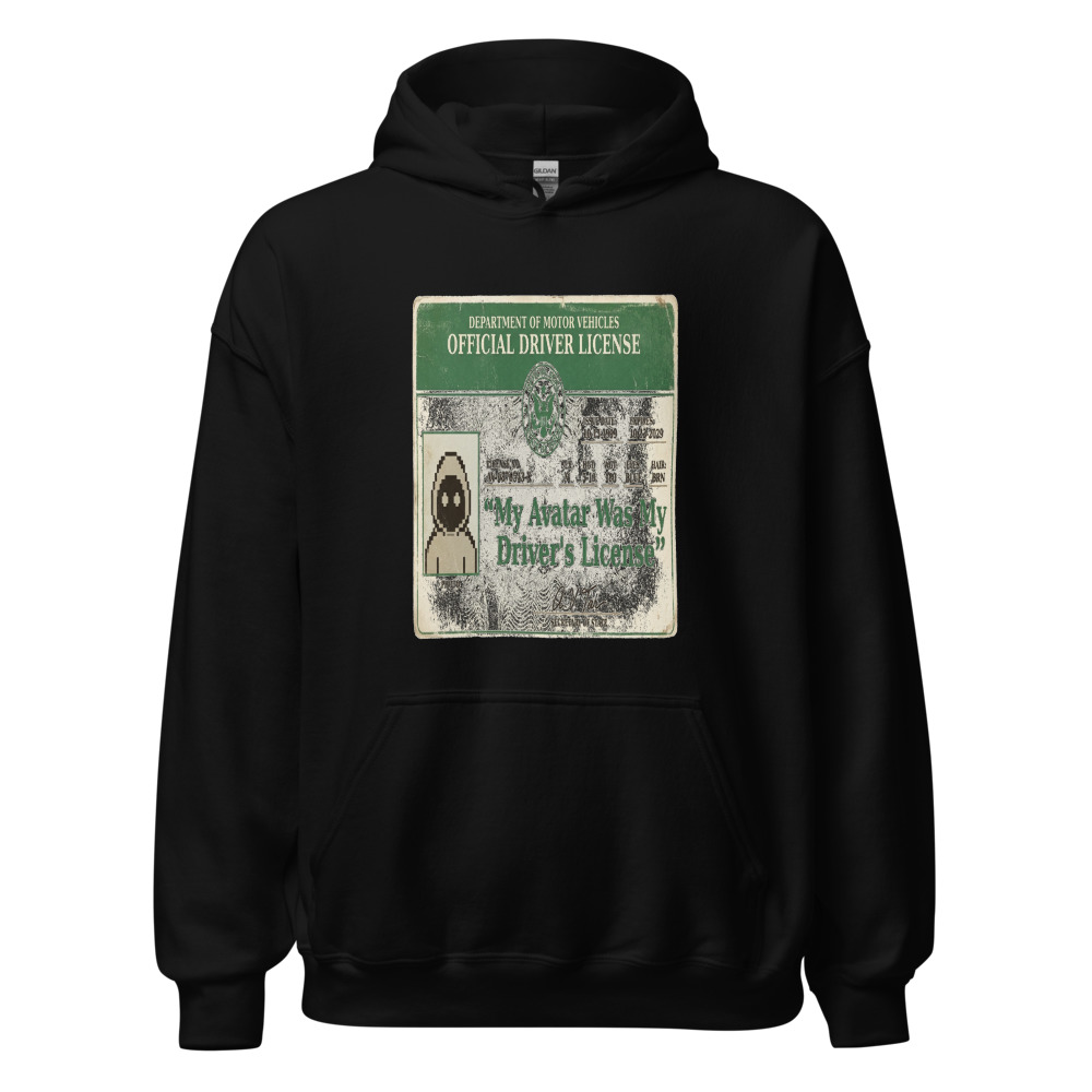 My Avatar Was My Driver's License - hoodie