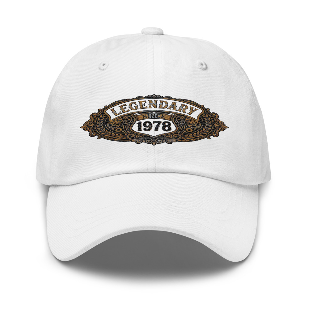 Legendary Since [Birth Year] - hat