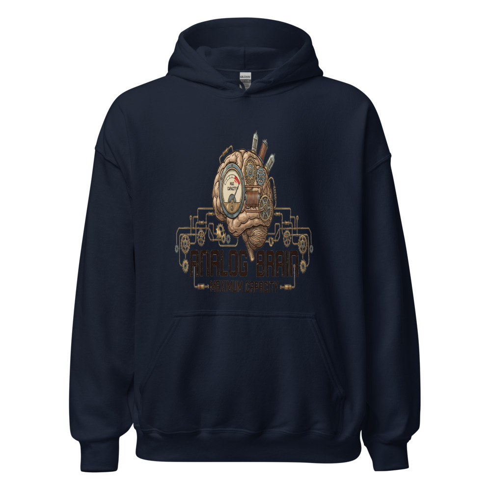 Analog Brain, Maximum Capacity - hoodie