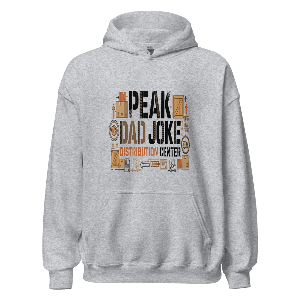 Peak Dad Joke Distribution Center - hoodie
