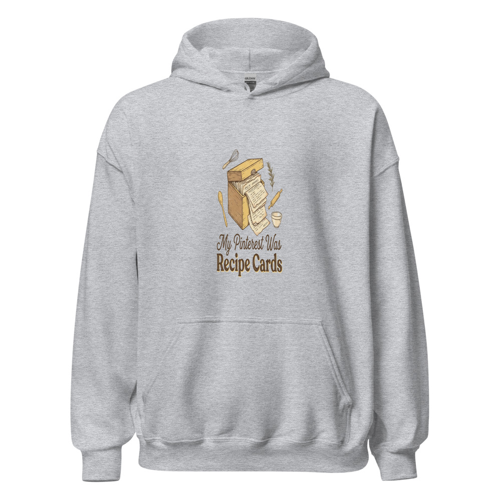 My Pinterest Was Recipe Cards - hoodie