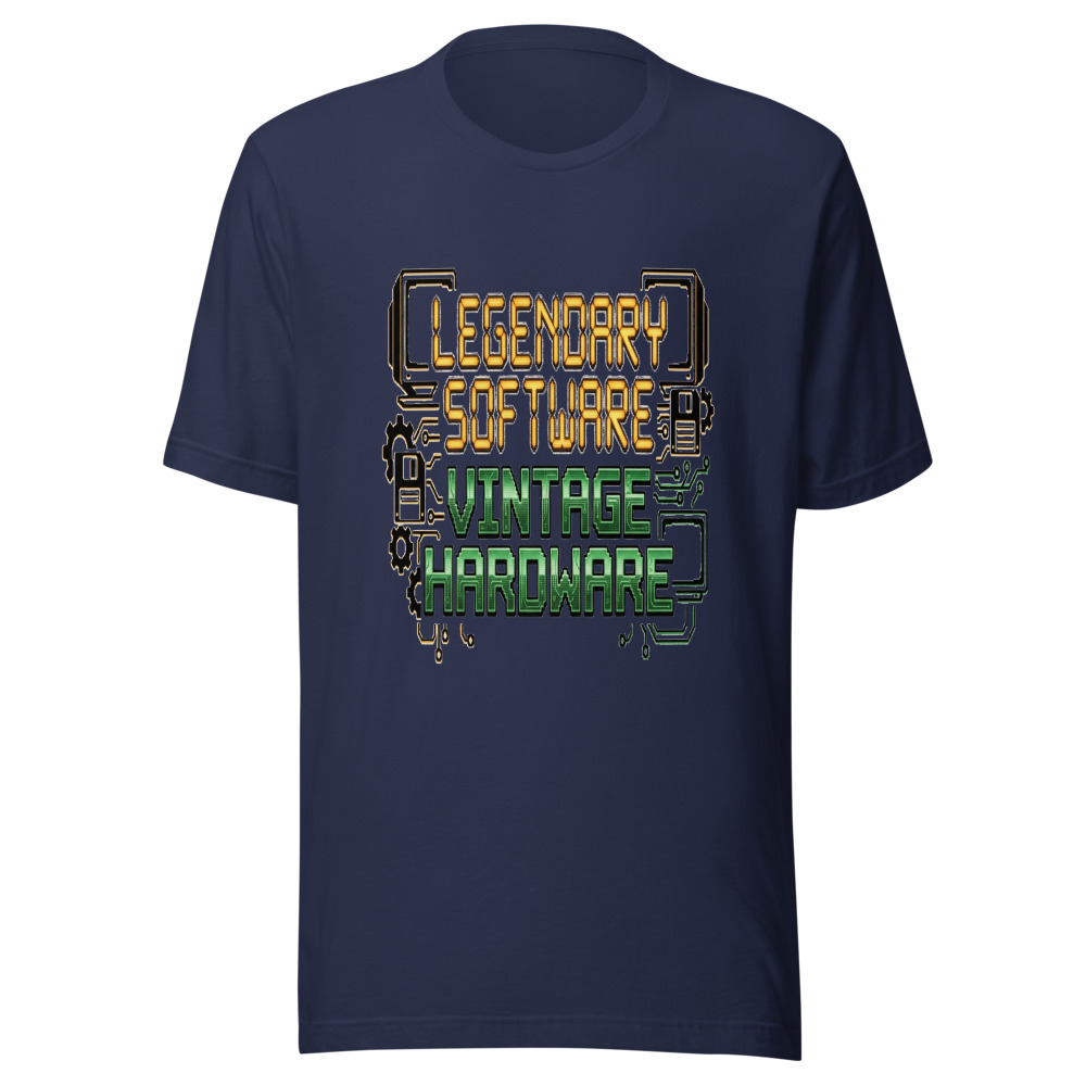 Legendary Software, Vintage Hardware - tshirt