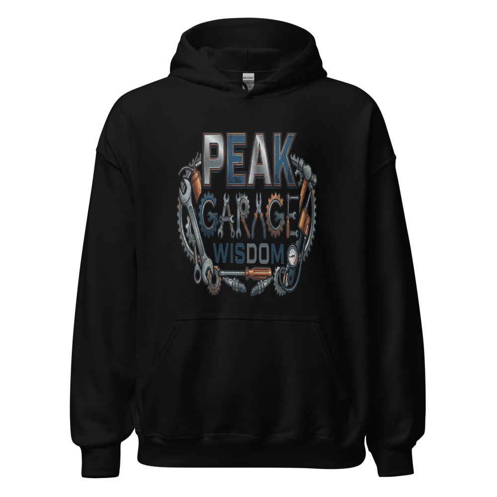Peak Garage Wisdom - hoodie