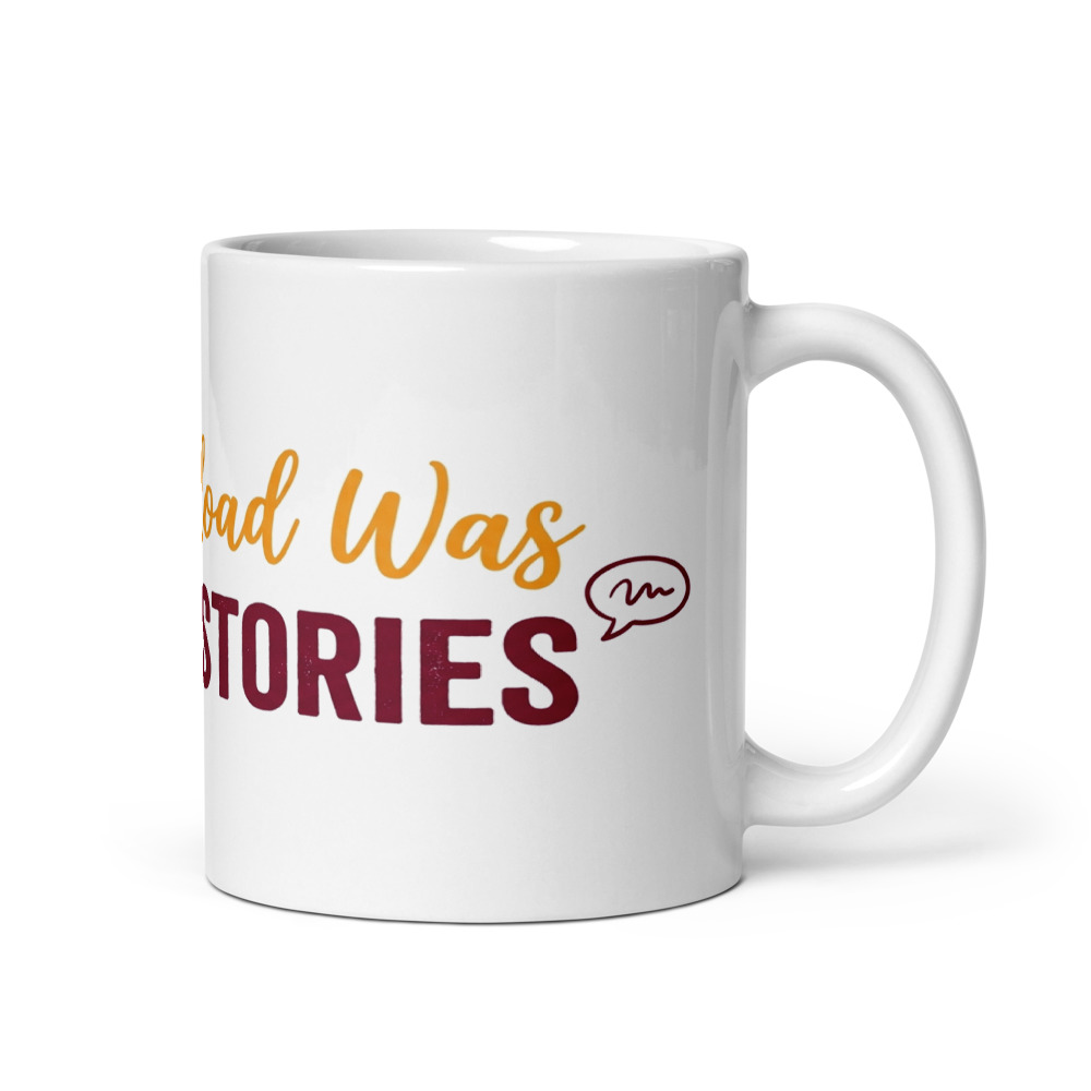 My Upload Was Telling Stories - mug