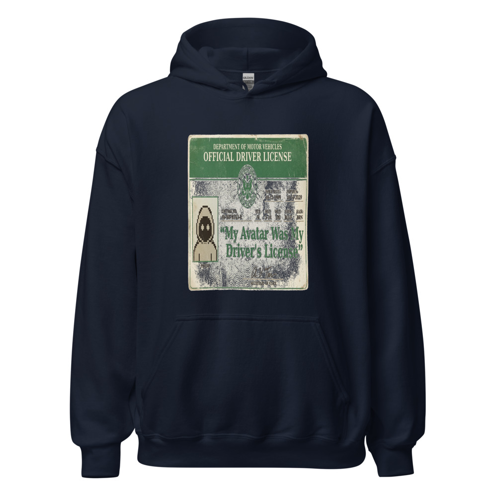 My Avatar Was My Driver's License - hoodie
