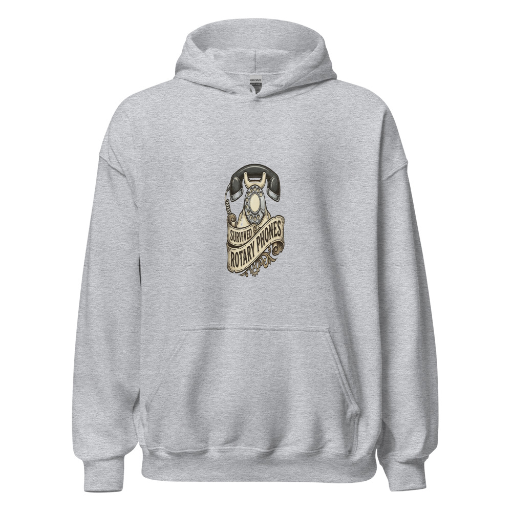 Survived Rotary Phones - hoodie