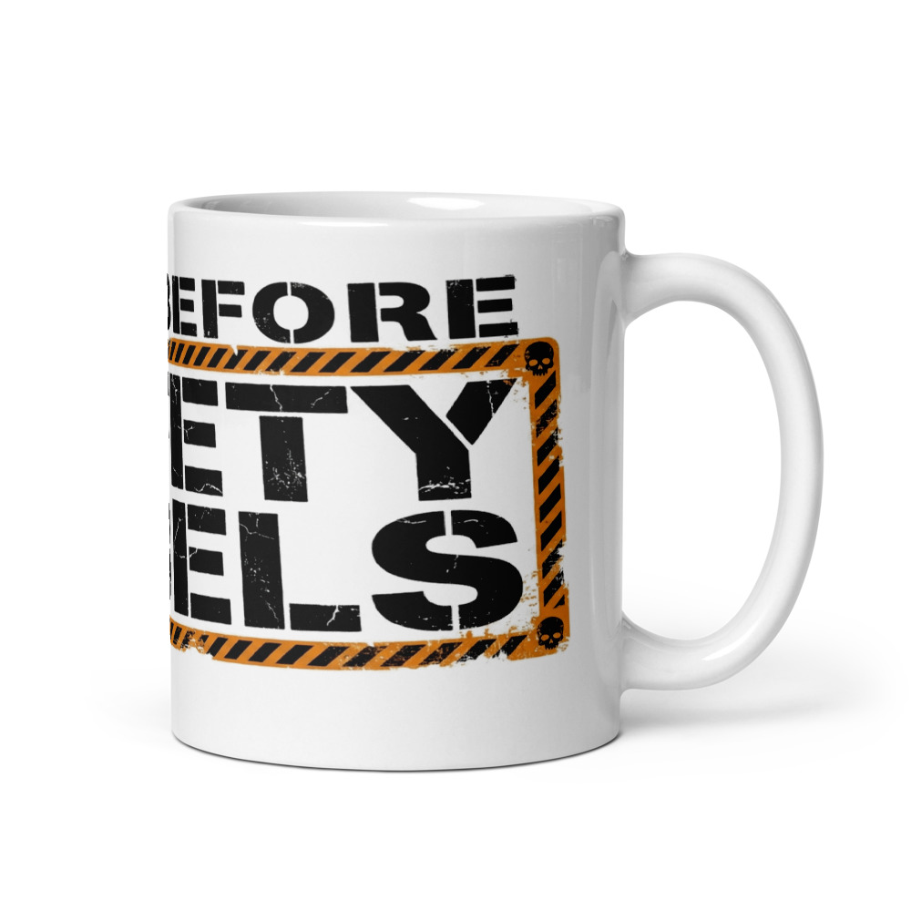 Born Before Safety Labels - mug