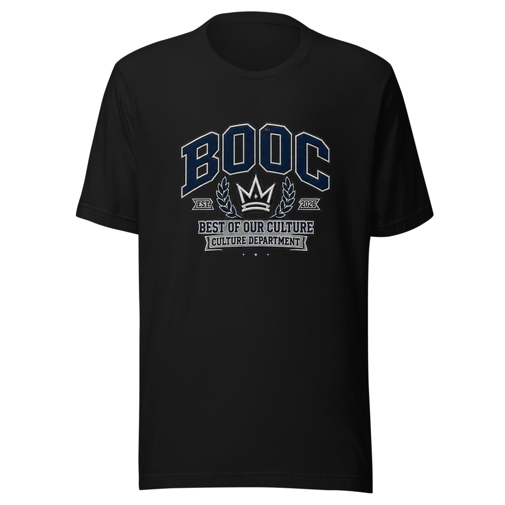 AIE × Best Of Our Culture — BOOC University Tee