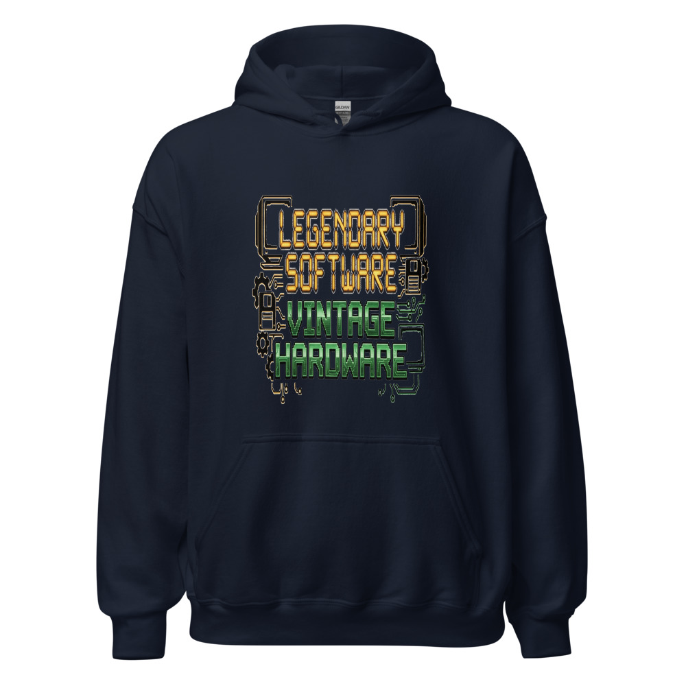 Legendary Software, Vintage Hardware - hoodie