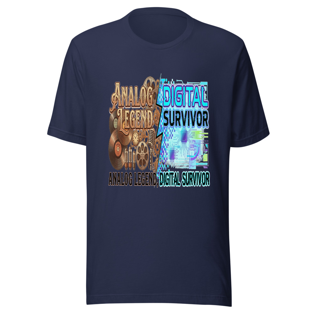 Analog Legend, Digital Survivor - tshirt