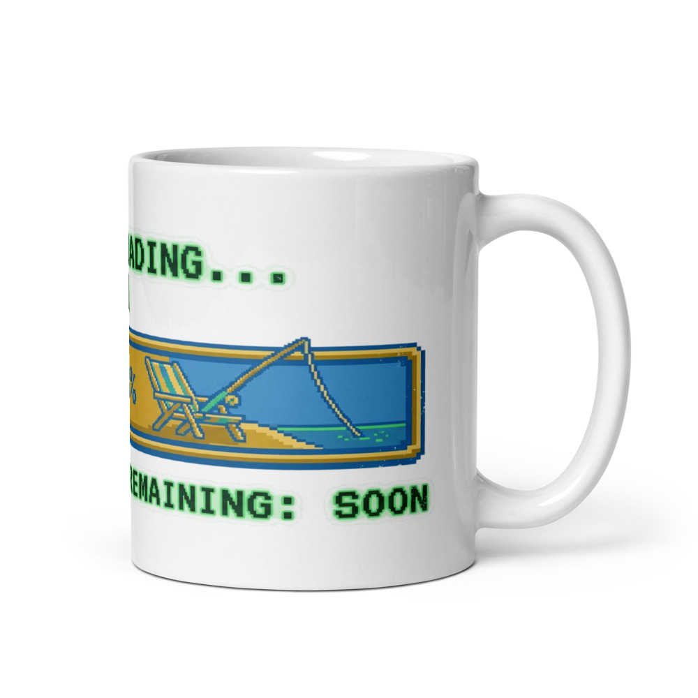 Retirement Loading... Please Hold - mug