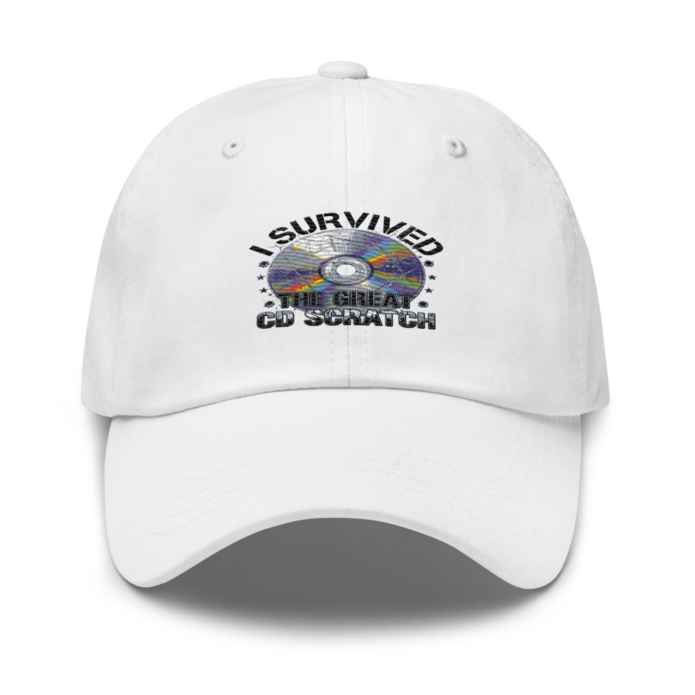 I Survived The Great CD Scratch - hat