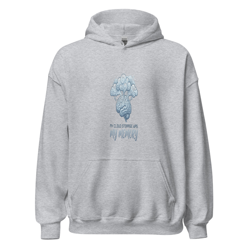 My Cloud Storage Was My Memory - hoodie