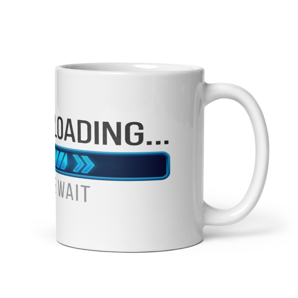 Grandpa Loading... Please Wait - mug