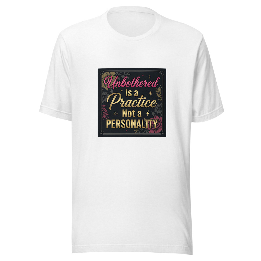 Unbothered Is a Practice Not a Personality