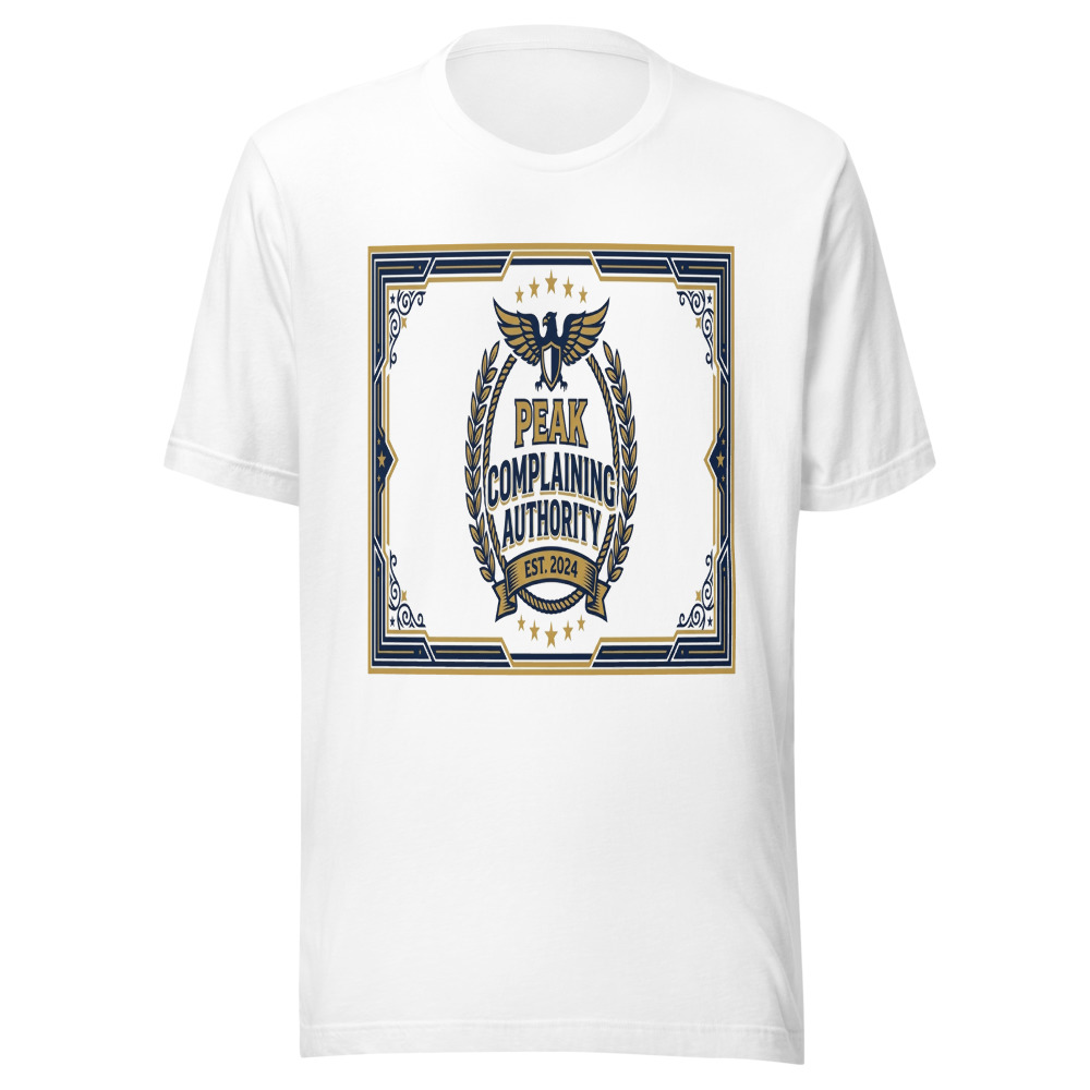 Peak Complaining Authority - tshirt