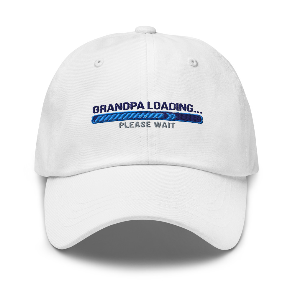 Grandpa Loading... Please Wait - hat