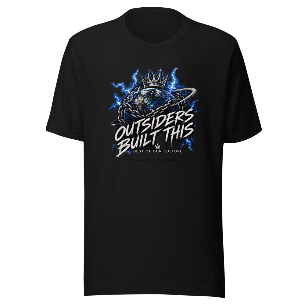 AIE × Best Of Our Culture — Outsiders Built This Tee