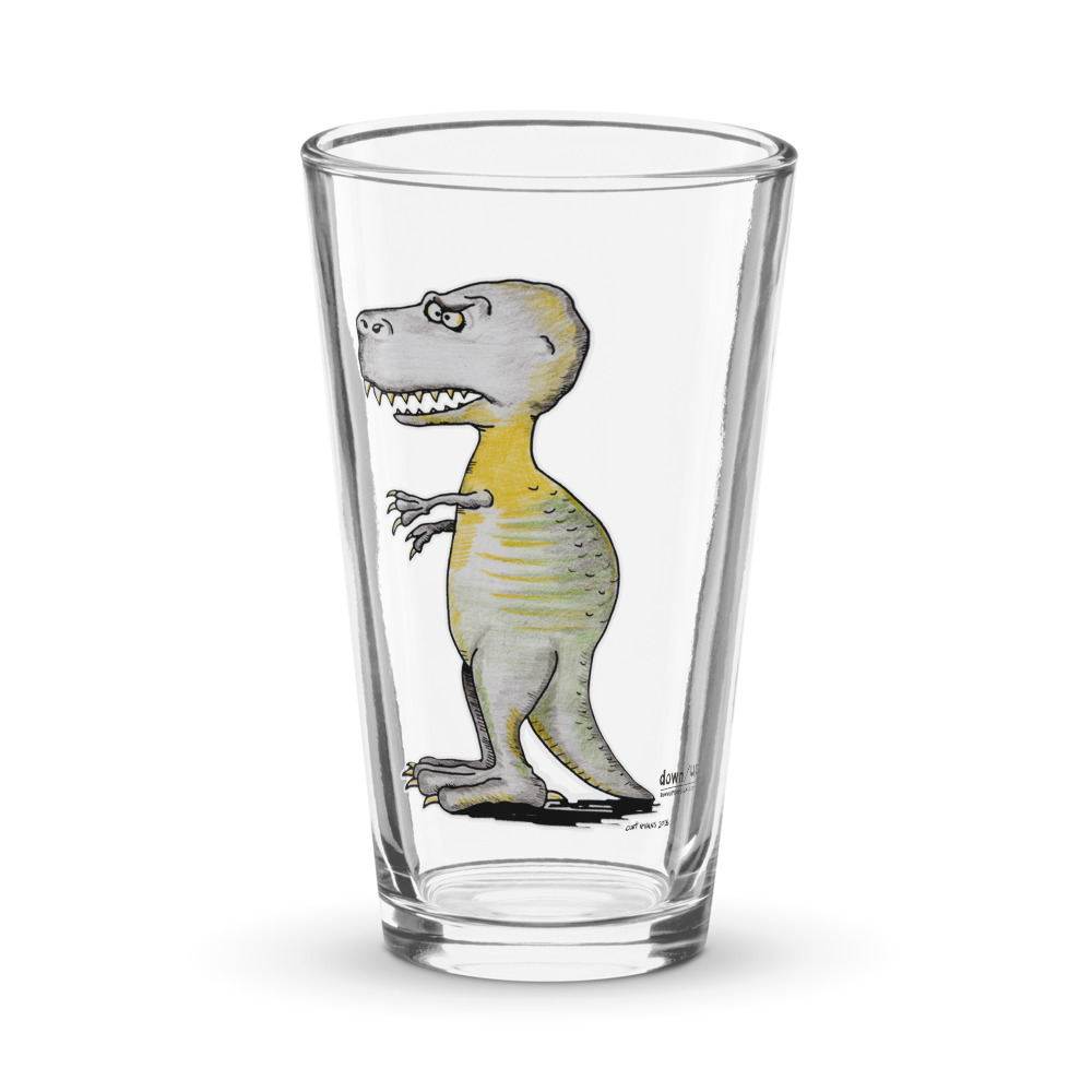 Dino Carnivore — Pint Glass