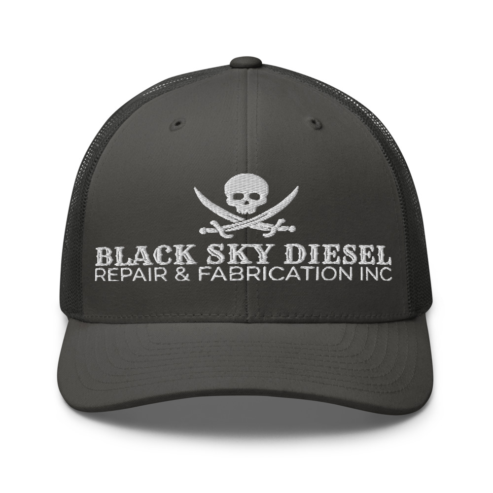 Trucker Cap Embroidered (White Thread)