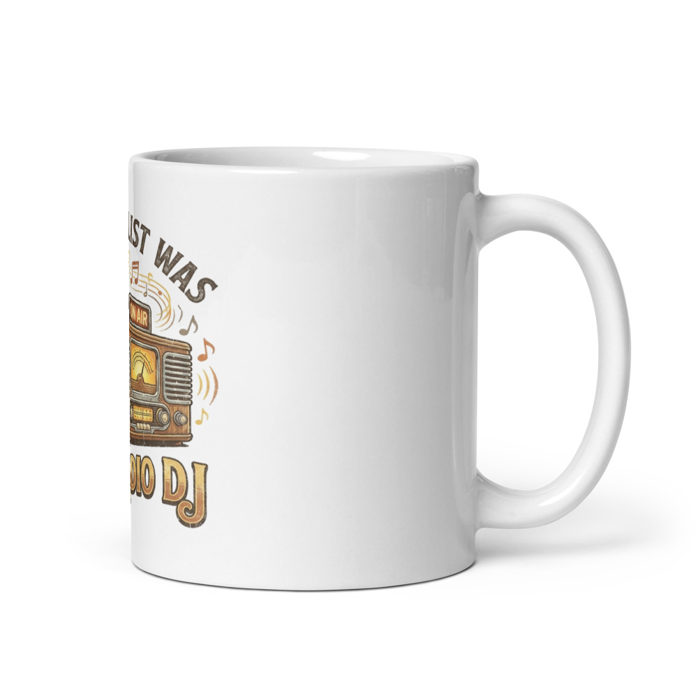 My Playlist Was The Radio DJ - mug