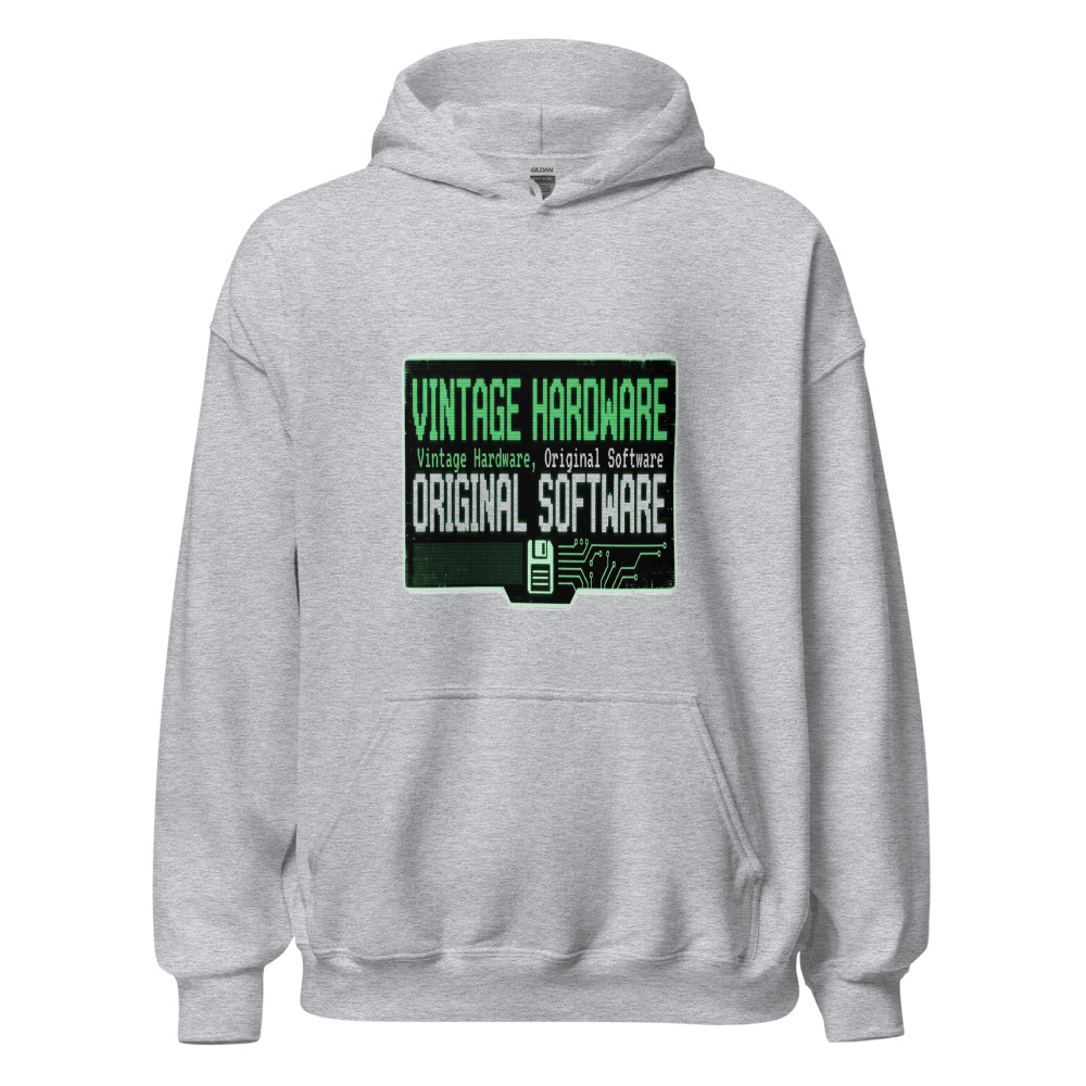 Vintage Hardware, Original Software - hoodie
