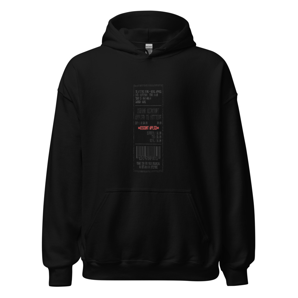 Senior Discount Applied To Attitude - hoodie