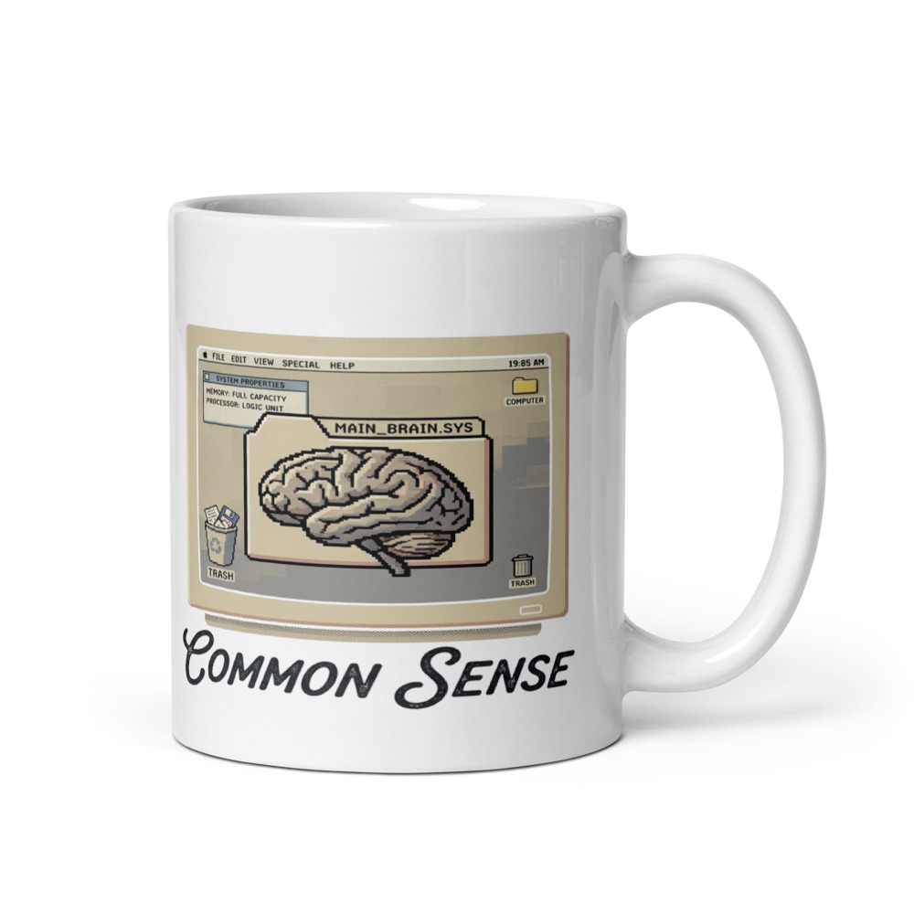 My OS Was Common Sense - mug