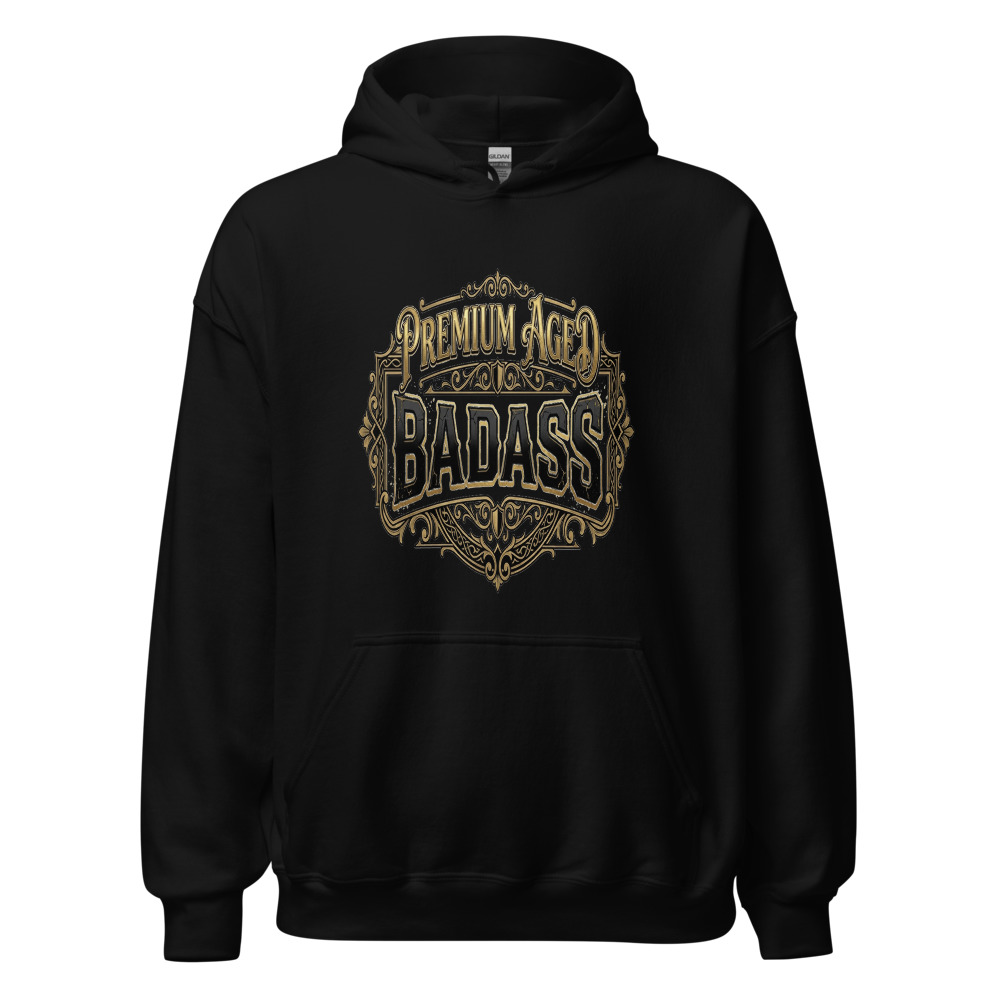 Premium Aged Badass - hoodie