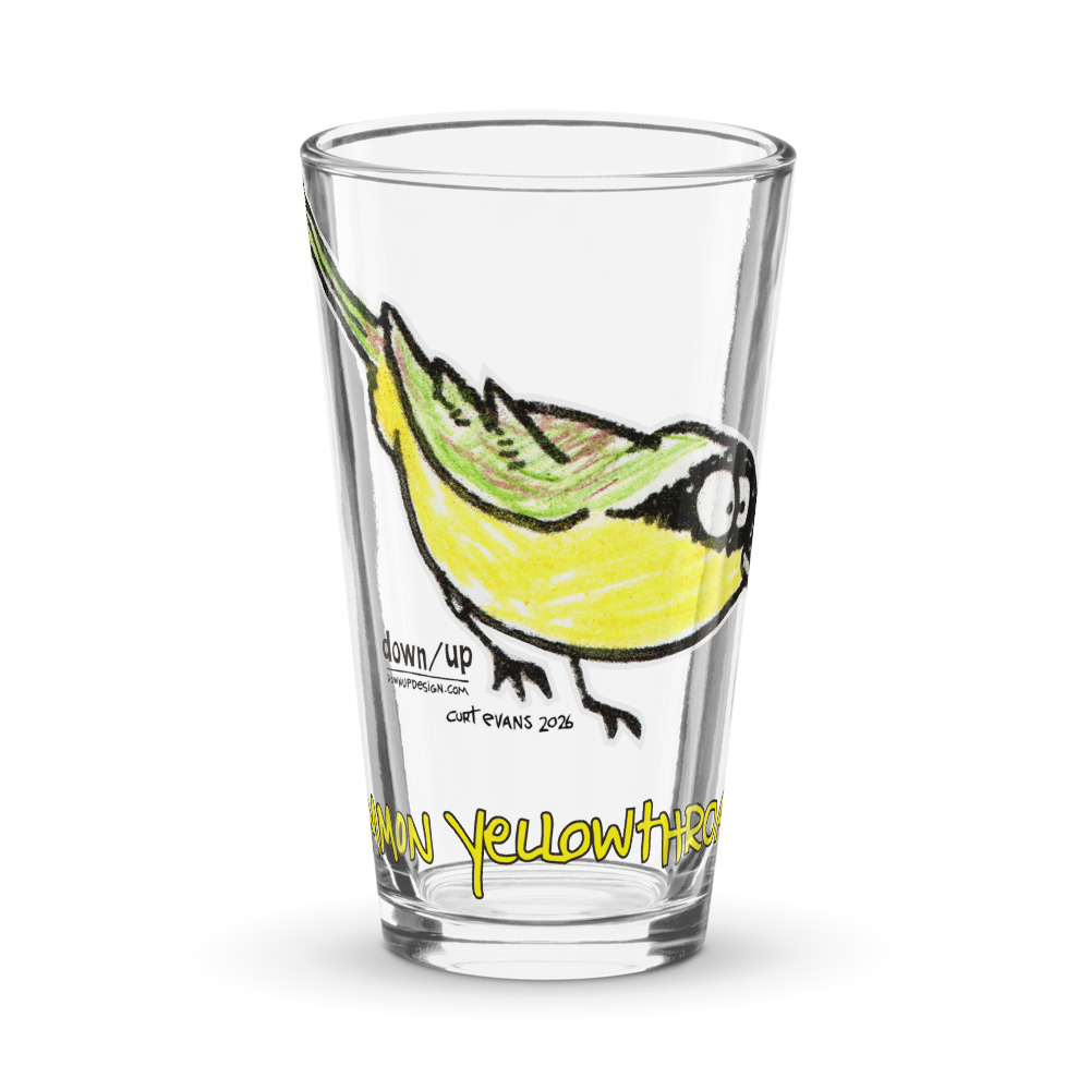 Common Yellowthroat — Pint Glass