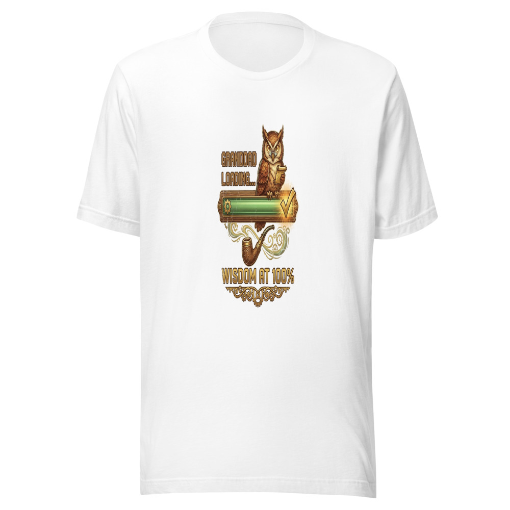 Granddad Loading... Wisdom At 100% - tshirt