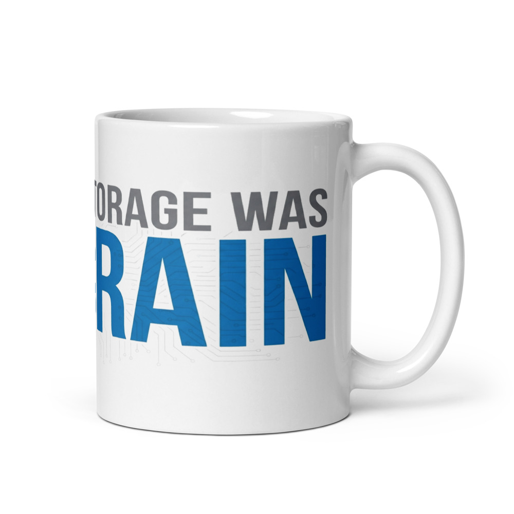 My Cloud Storage Was My Brain - mug