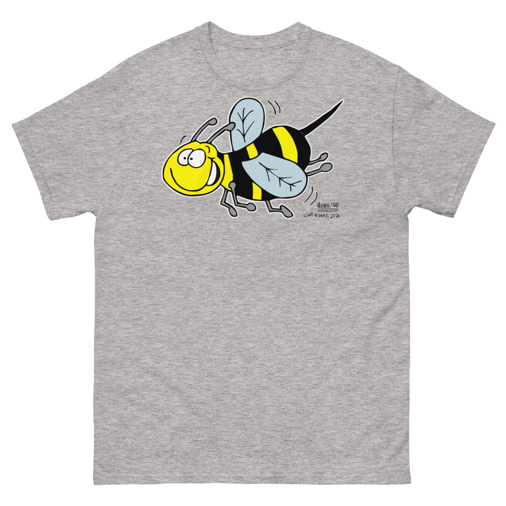 Bumblebee — Classic Style Unisex T-shirt (Sport Grey)