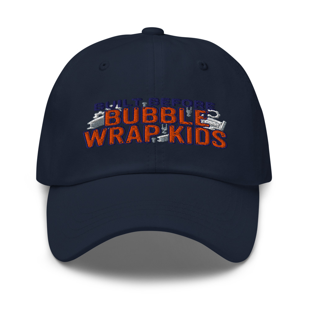 Built Before Bubble Wrap Kids - hat