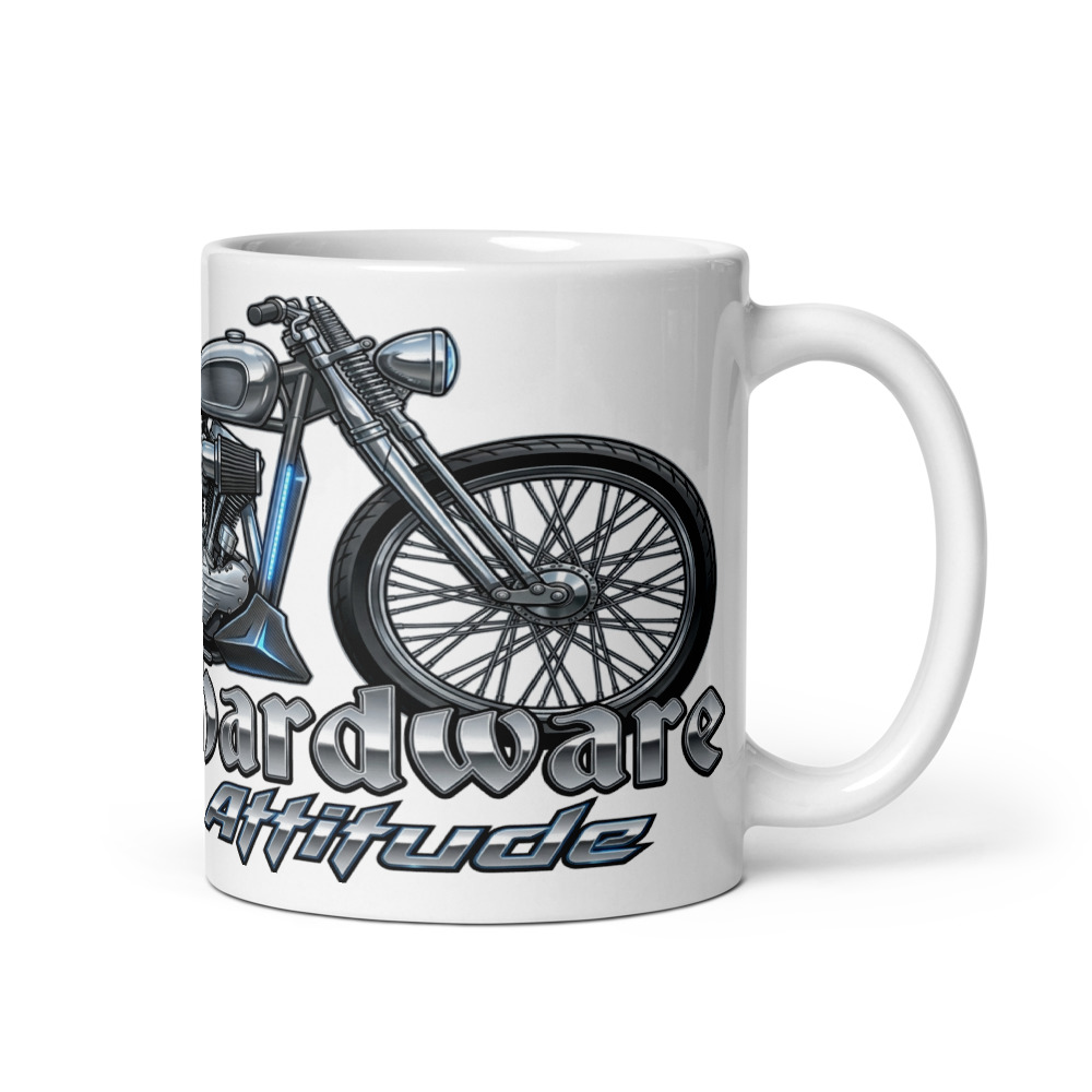 Vintage Hardware, Modern Attitude - mug