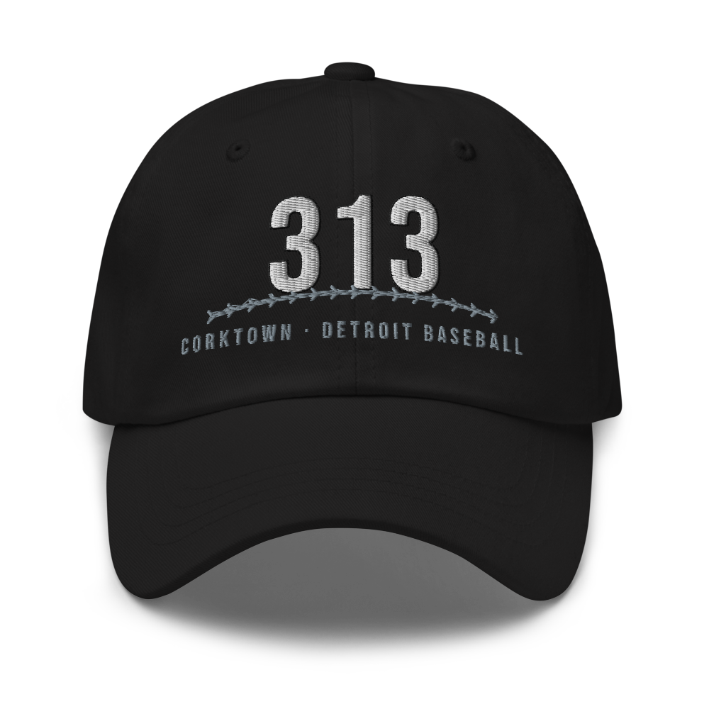 Detroit 313 Corktown Baseball — Black Hat