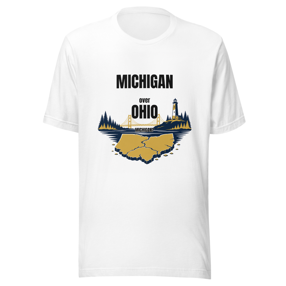 Michigan? It's Above Ohio.