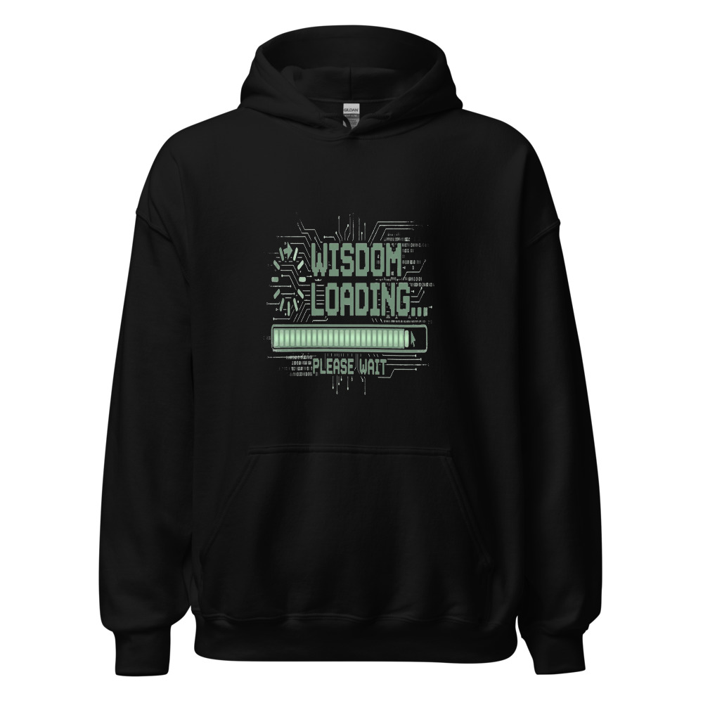 Wisdom Loading... Please Wait - hoodie