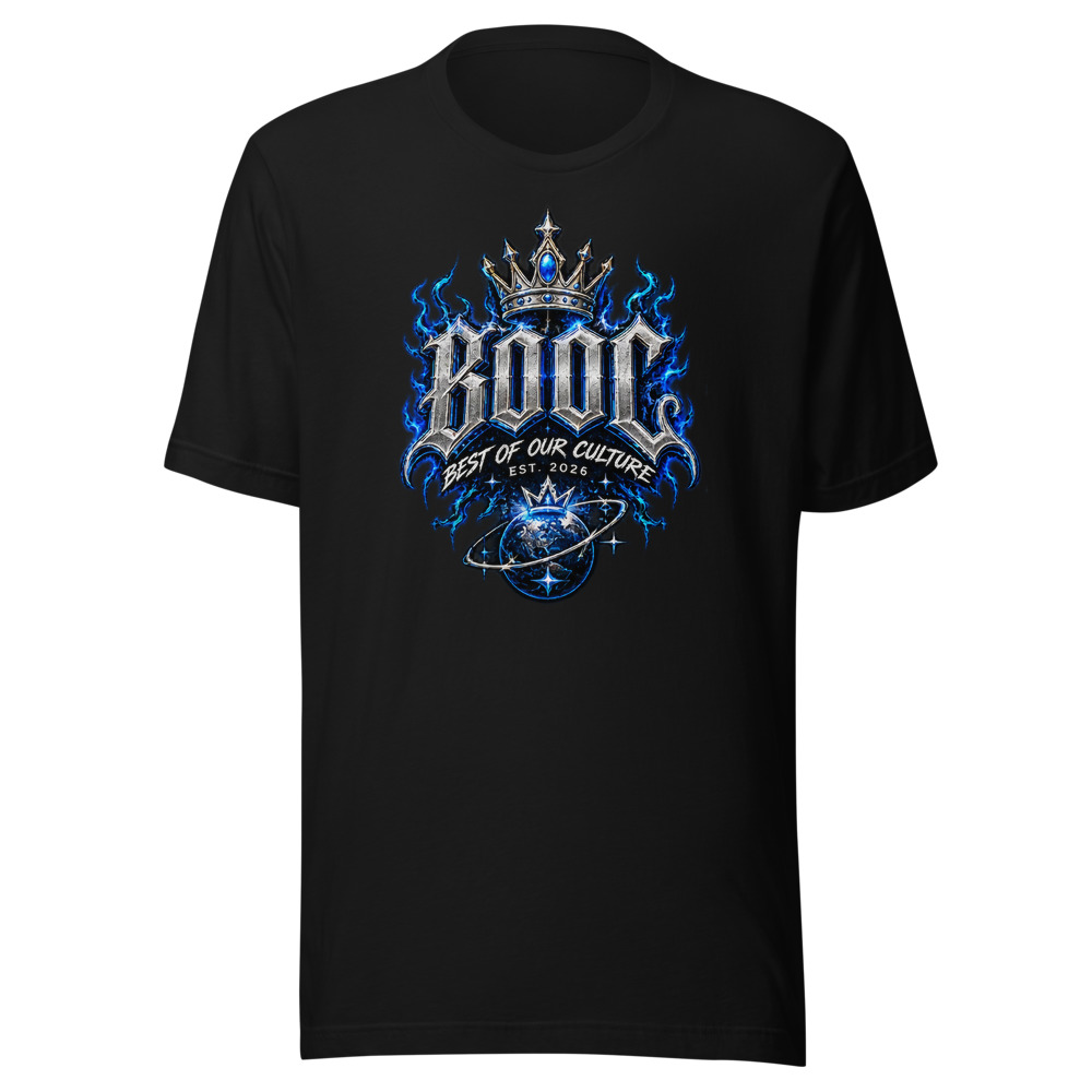 AIE × Best Of Our Culture — Crown Signature Tee