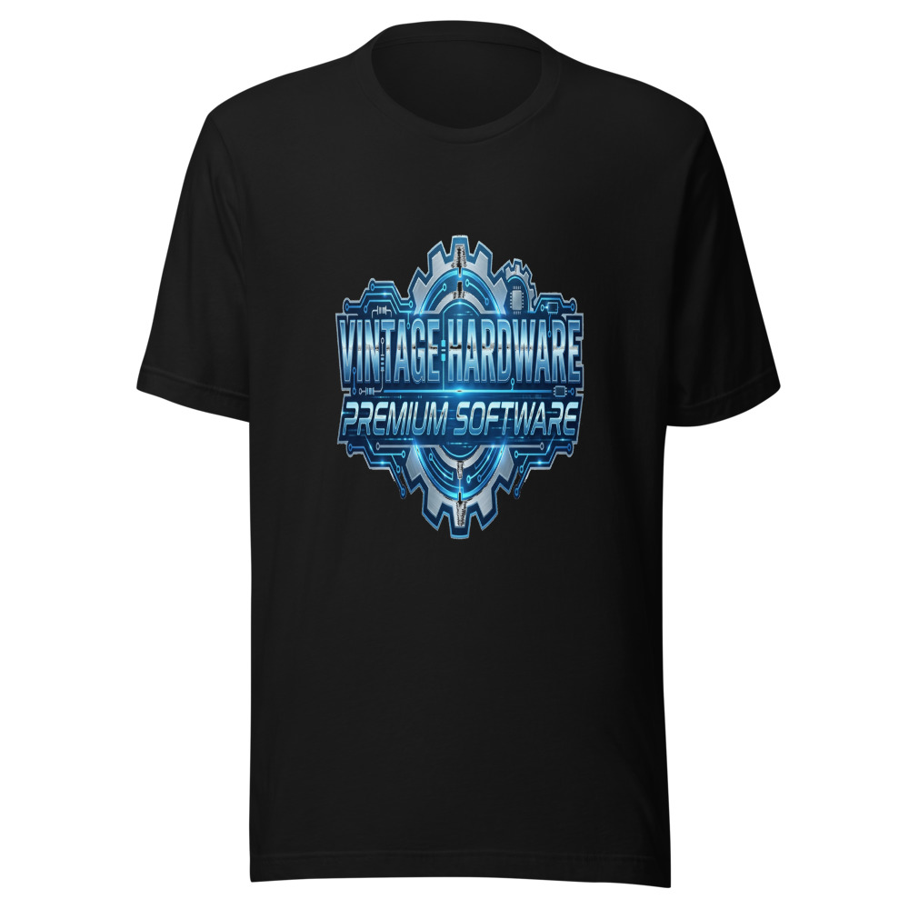 Vintage Hardware, Premium Software - tshirt