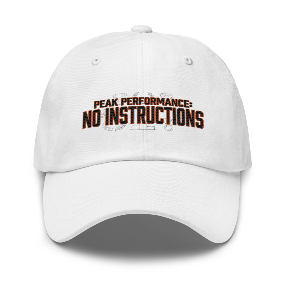 Peak Performance: No Instructions - hat