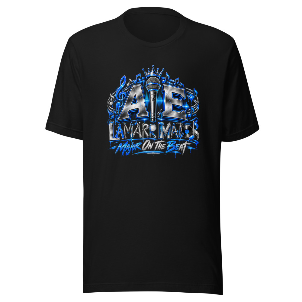 AIE × Lamarr Major — Major On The Beat Tee