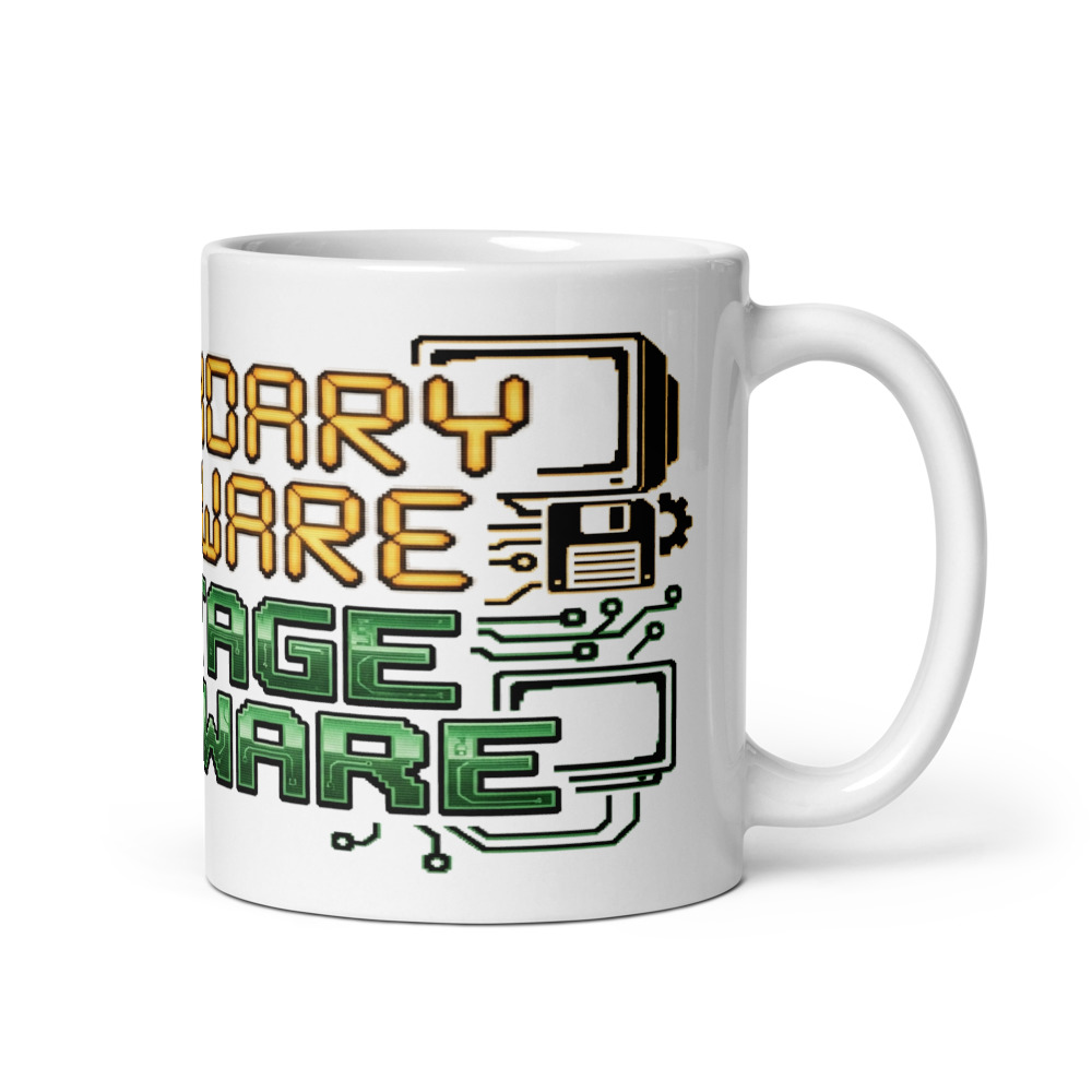 Legendary Software, Vintage Hardware - mug