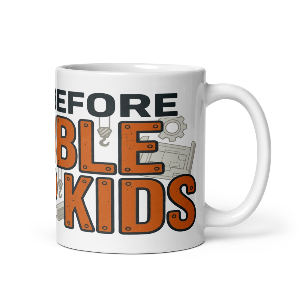 Built Before Bubble Wrap Kids - mug