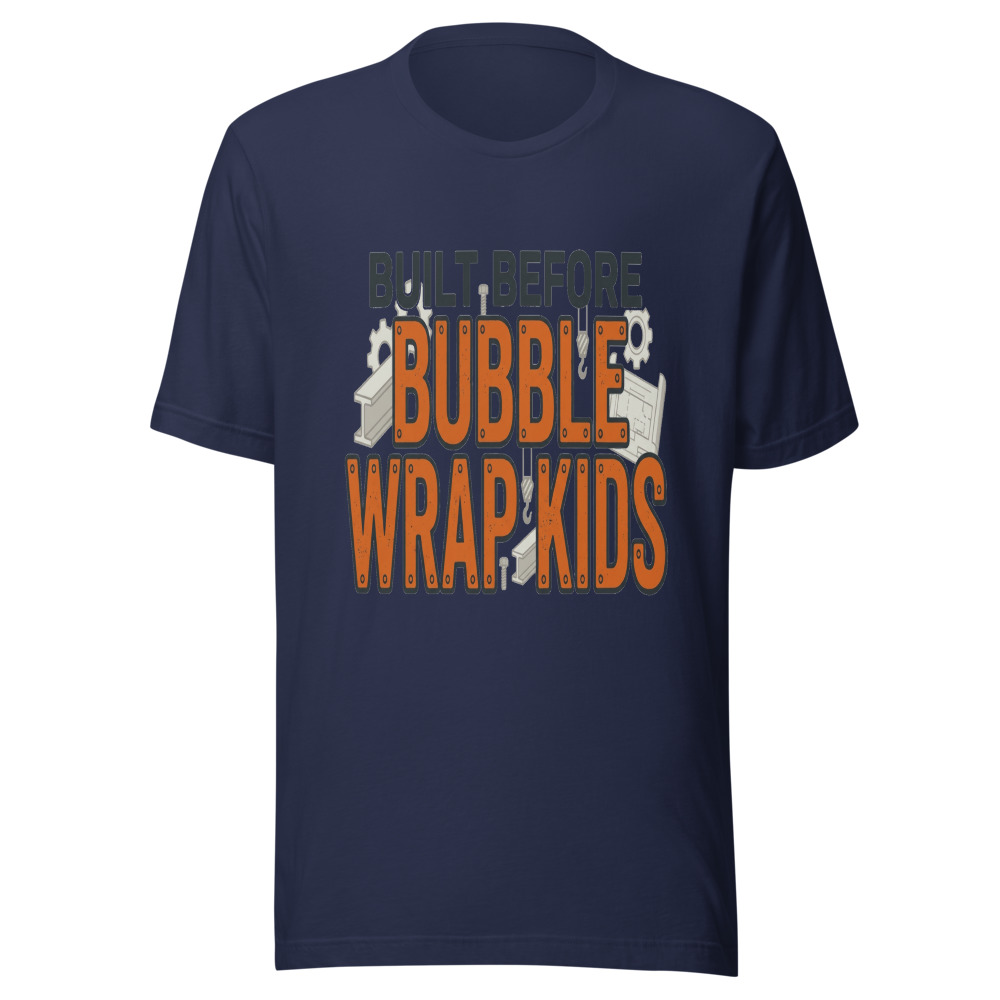 Built Before Bubble Wrap Kids - tshirt