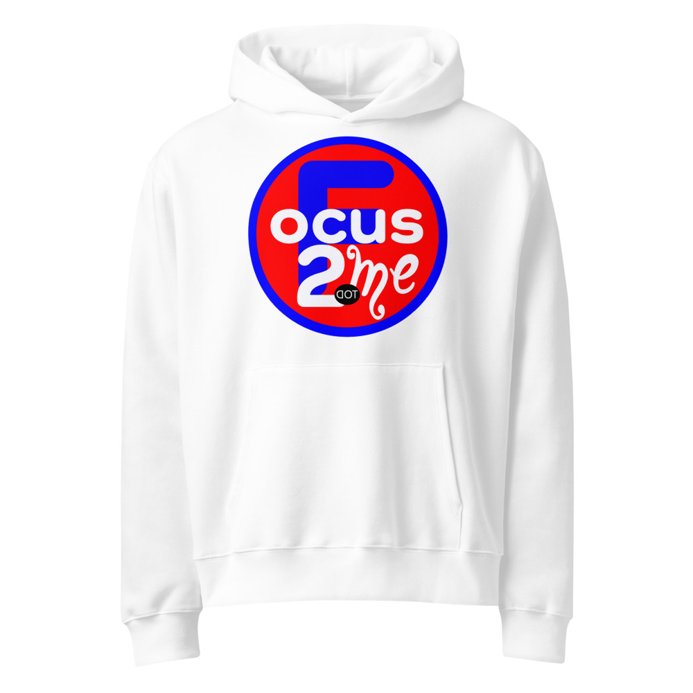 Oversized heavyweight hoodie — Front